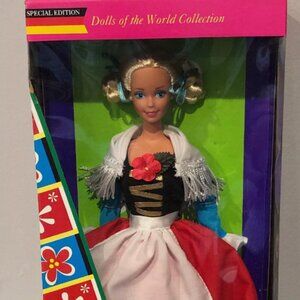German Barbie Doll 1994 Dolls of the World Collection NRFB SPECIAL EDITION